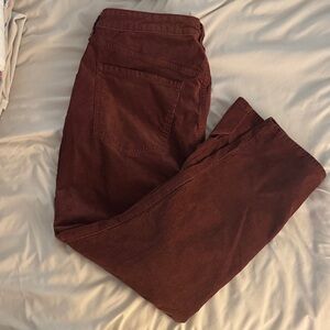 Old Navy Rust Corduroy Pants